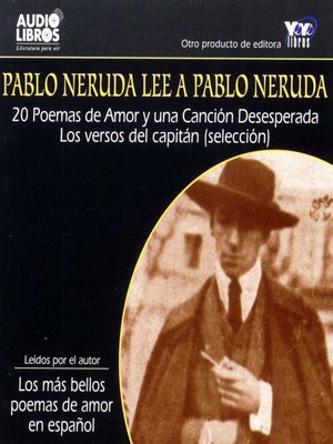 cover image of Pablo Neruda Lee A Pablo Neruda